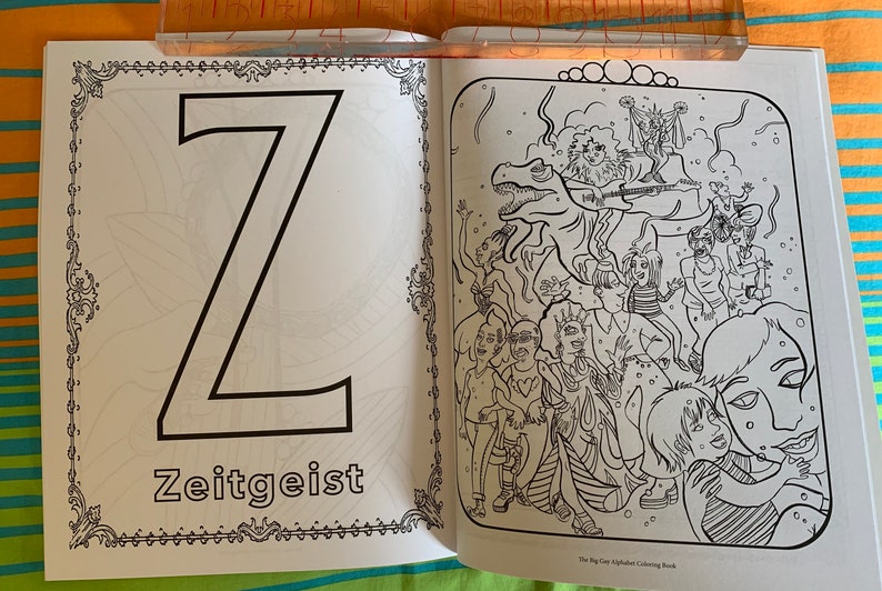 LGBTQAI Queer Childrens or Adults Coloring Book by Jacinta Bunnell & Leela Corman The Big Gay Alphabet Coloring/Colouring Book image 6