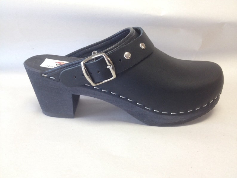 clog heel shoes