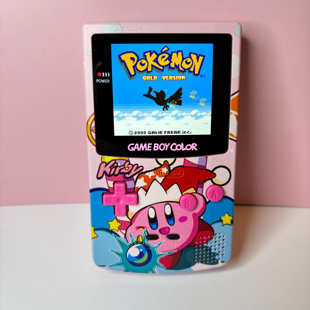 Game Boy Color With IPS Display and Custom Shell - Etsy