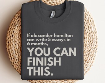 Alexander Hamilton Teacher Sweatshirt, History Teacher Gifts, Nerd Shirt, History Geek, History Student Gift, Historian Gift, History Shirt