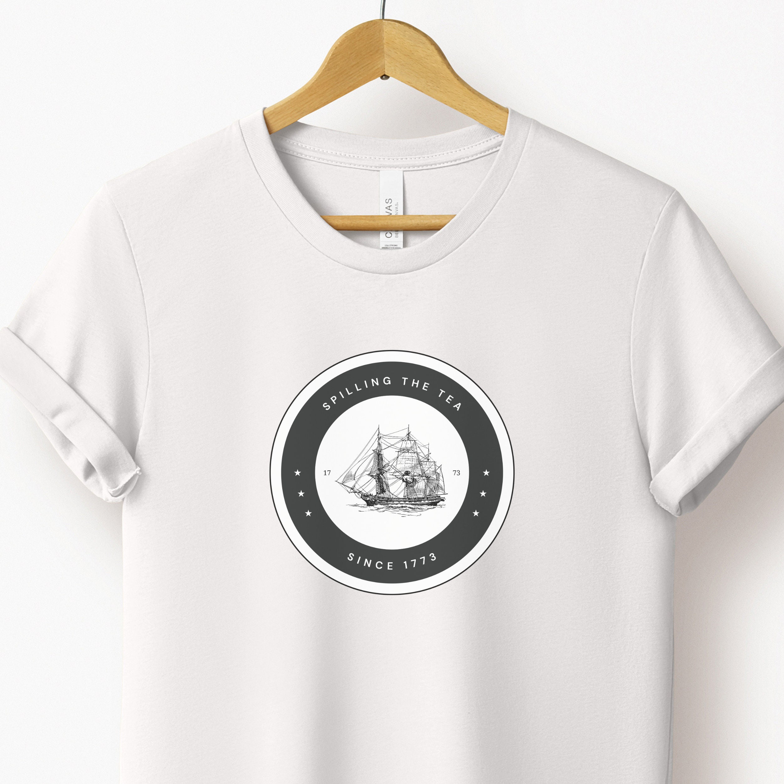 Spilling The Tea Since 1773 Vintage Shirt, Funny Shirt for History Teacher, Patriotic Teacher Shirt, Historian Gift, History Lover, Gift