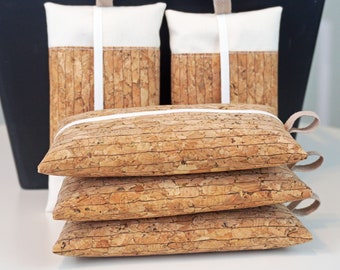 Cork Pocket Tissue Holder Cozy - choose from 2 styles