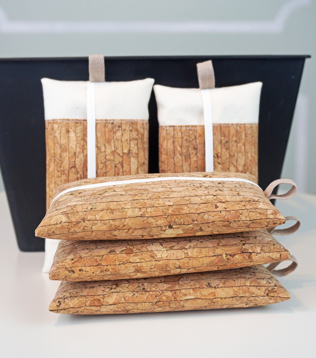 Cork Pocket Tissue Holder Cozy Choose From 2 Styles Etsy