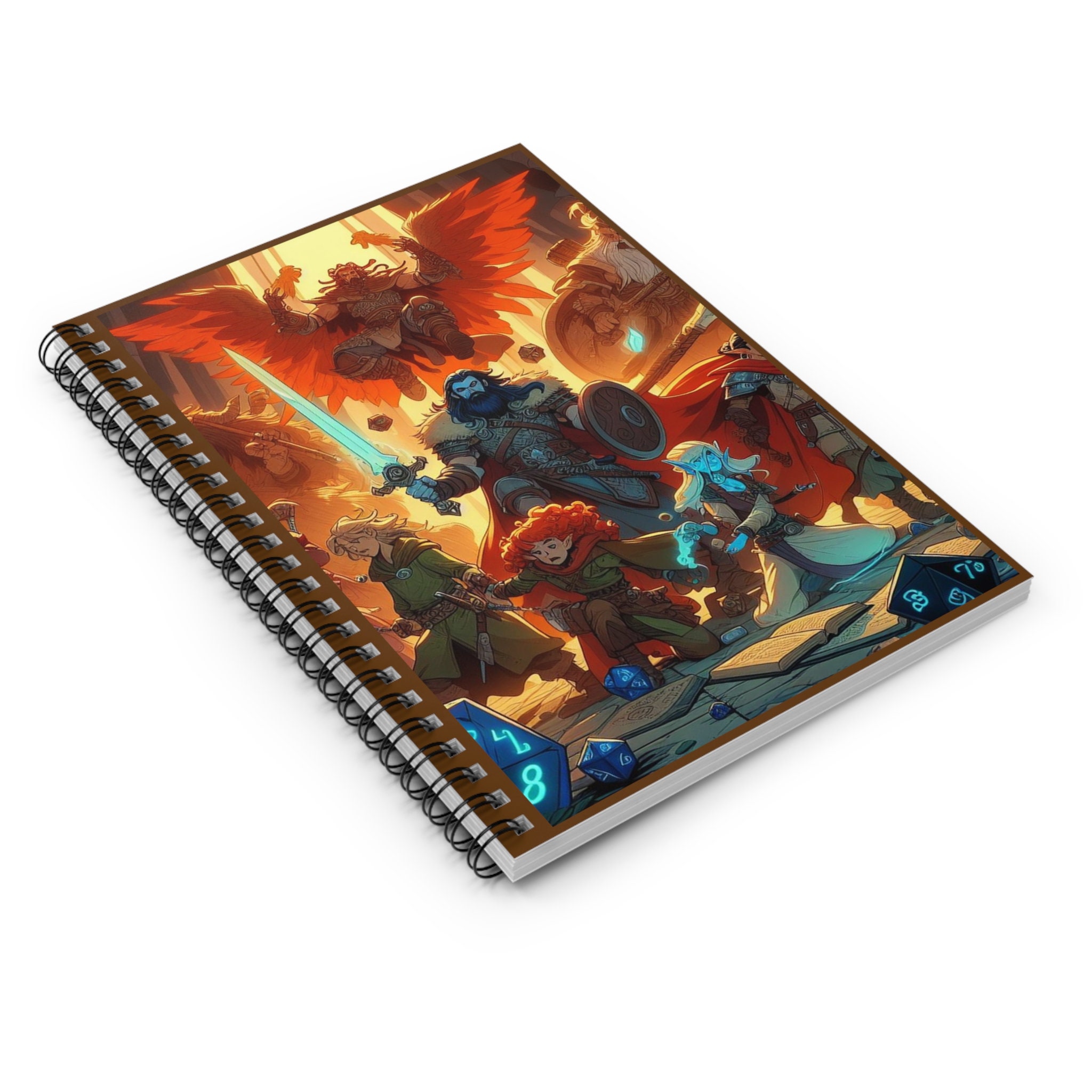 D&D Campaign Journal Dnd Log DM Notebook Pathfinder Diary Notes for