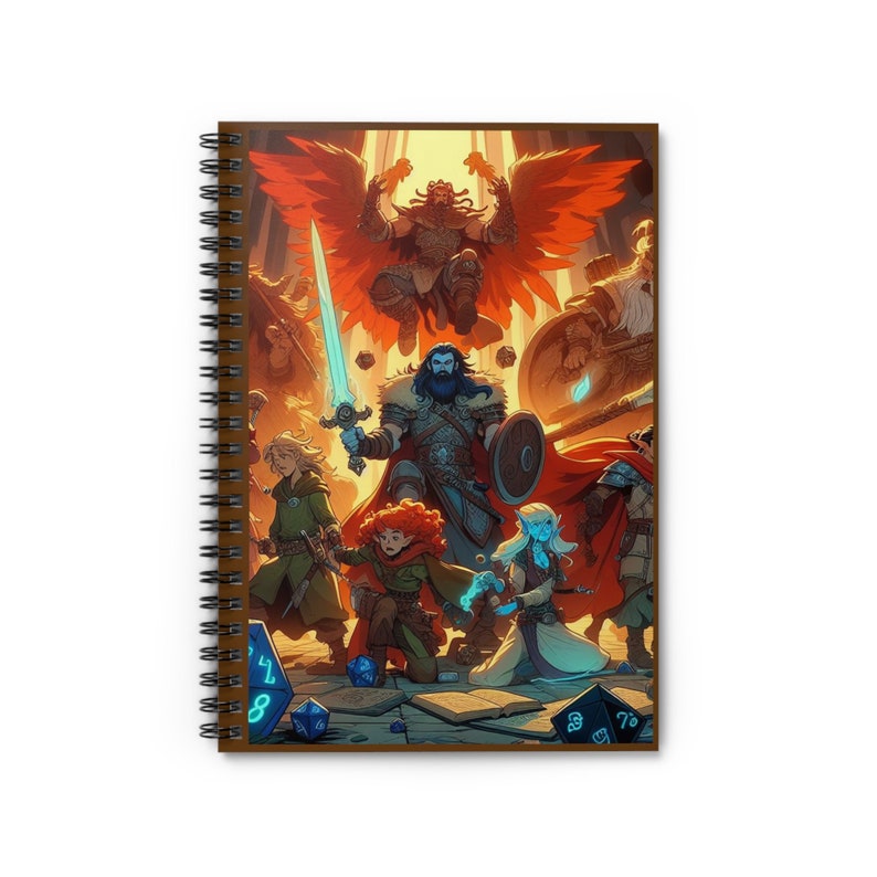 D&D Campaign Journal Dnd Log DM Notebook Pathfinder Diary Notes for