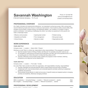 Könnte beinhalten: Eine Lebenslaufvorlage mit professionellem Design. Der Lebenslauf enthält Abschnitte für die berufliche Übersicht, Berufserfahrung, Ausbildung und berufliche Entwicklung. Die Vorlage soll Bewerbern helfen, einen professionellen und effektiven Lebenslauf zu erstellen.