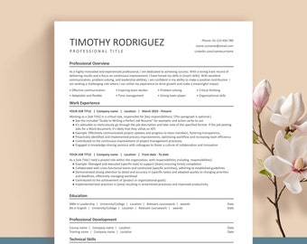 ATS-Friendly Basic Resume Templates. Professional 1 & 2 Pages CV Bundle. Instant Download. Easy edit. US letter. A4. Word, Google and Pages