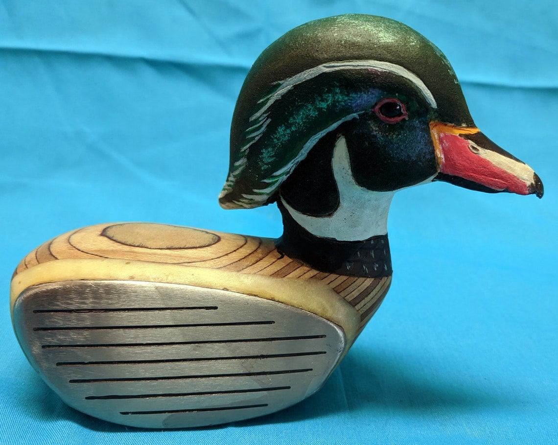 Handmade Vintage Golf Club Ducks Made from antique wooden Etsy