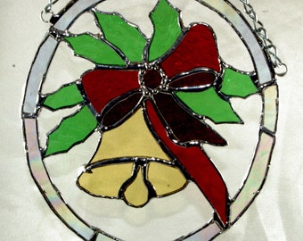 Handmade Stained Glass Christmas Ornament