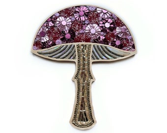 Mosaic Mushroom by Sharra Frank