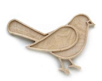 Sharra's Shapes Bird Mosaic Frame | Wood Substrate