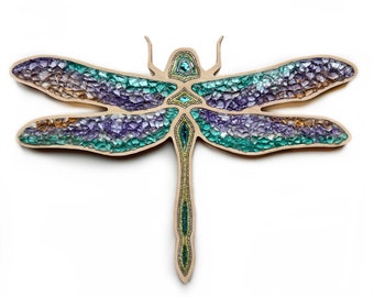 Dragonfly Mosaic by Sharra Frank