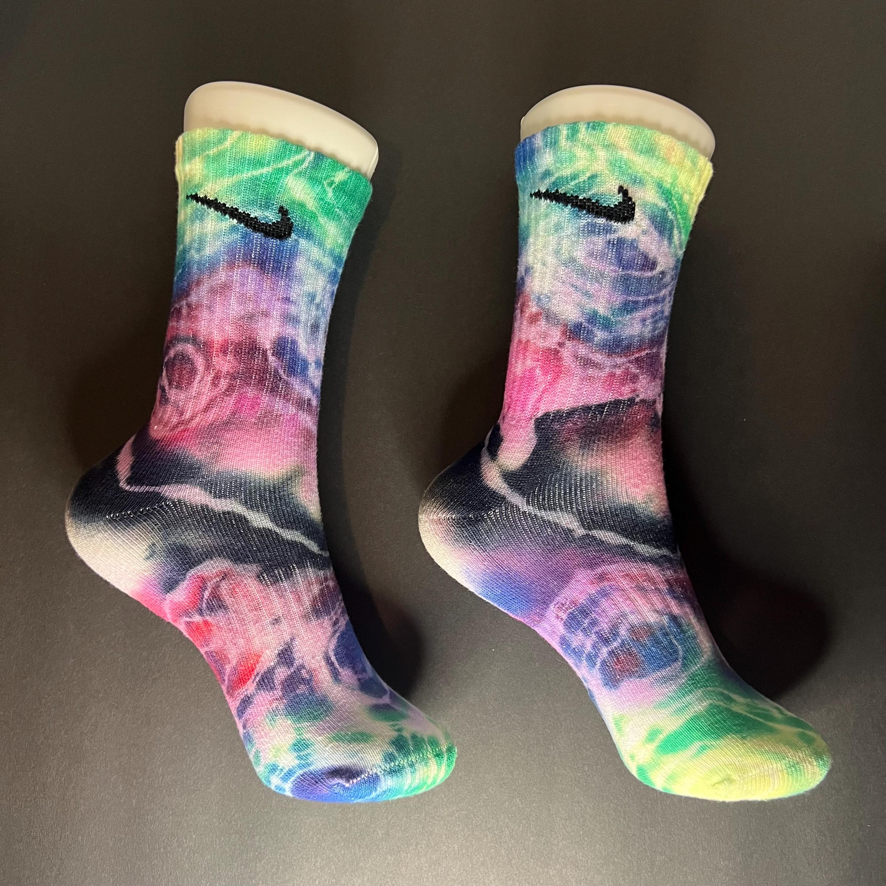 nike elite tie dye socks