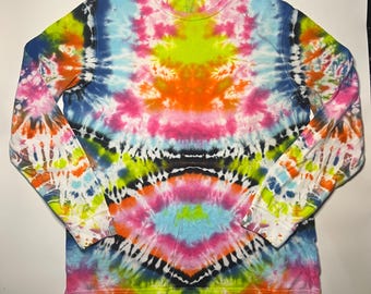 Custom handmade Tie Dye Men’s XL long sleeve Tee