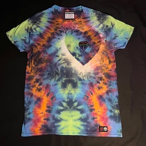 DEI3REST “Aurorae” 1 of 1 Custom handmade  Tie Dye Large T-Shirt