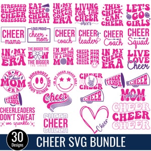 Cheer SVG Bundle, Cheerleading SVG, Cheer svg, Cheer Squad svg, cheer team svg, cheerleading girl svg, cheer mamá svg, cortar archivo cricut