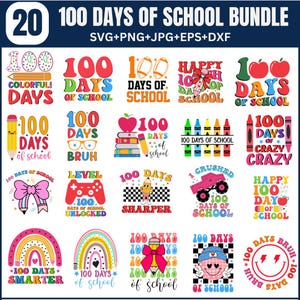 100 days of school bundle SVG, School Shirt svg, 100 Days of school png, Playground svg, School svg, School png, Back to school svg