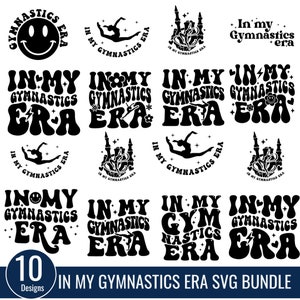 In meiner Gymnastik-Ära SVG-Bundle, Gymnastik-Svg, Gymnastik-Shirt für Mädchen, Gymnastik-Svg, Gymnastik Png, Retro-Gymnastik-Liebhaber-Svg