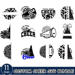 Football personnalisé et applaudir maman Svg, sport rétro, chemise le jour du match, applaudir maman Svg, encourager maman chemise Png, football Png, nom personnalisé svg