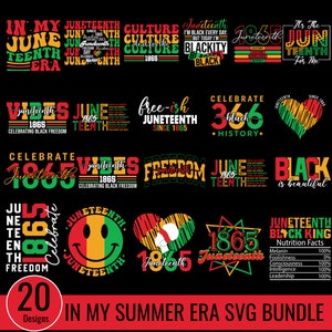 Bundle svg Juneteenth, fichiers svg Juneteenth pour cricut, Bundle png Juneteenth, svg de la valeur nutritive Roi noir, fêter le 16 juin
