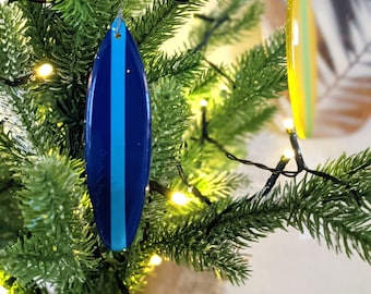 Single Surfboard Ornament - Surf Decor - Surf Ornament