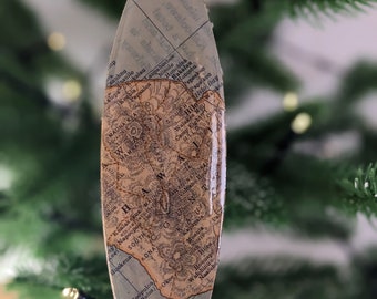 The Big Island Surfboard Ornament