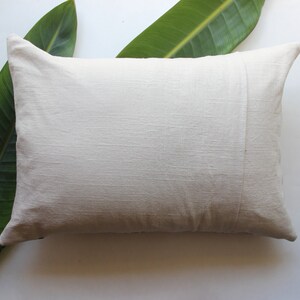 Palm Leaf Decor / Leaf Print / Linen Pillow / Palm Leaf Print / Palm leaf pillow cover image 4