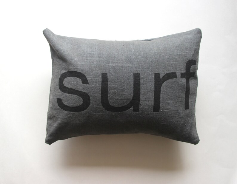 Surf Pillow Surf Decor image 3