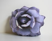 Agave Pillow / Desert / Succulent / Round Pillow / Purple / Gray / Black