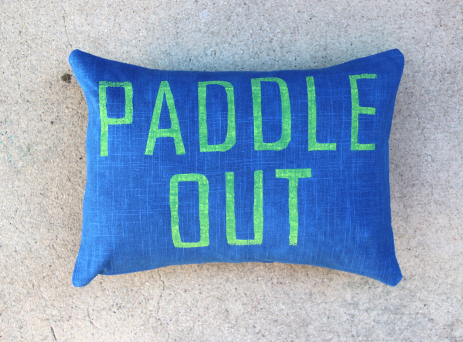 Paddle Out Oreiller/De Décor Nautique