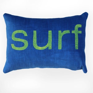 Coussin bleu royal / Coussin de surf d'été image 1