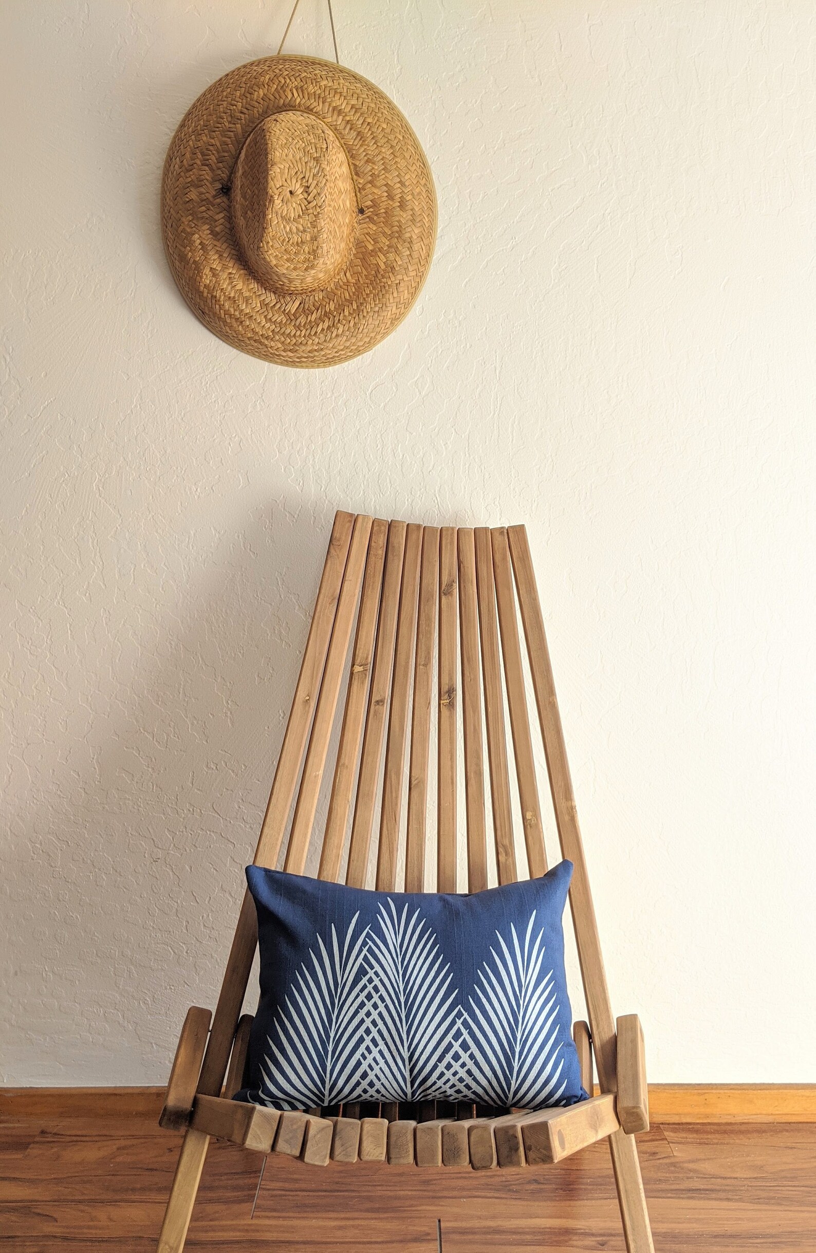 Navy and White Throw Pillow Tropical Decor Nautical Decor Etsy