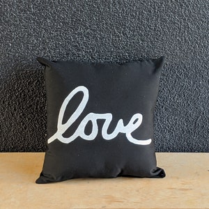 OUTDOOR Love Pillow Outdoor Valentines Day Decor image 7