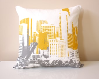 Downtown Chicago Pillow