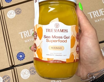 Mango Sea Moss Gel - HandMade Sea Moss