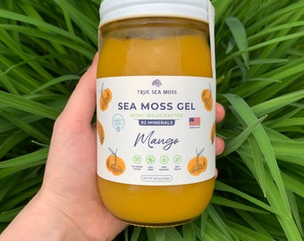 Mango Sea Moss Gel - HandMade Sea Moss