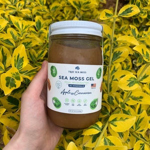 Apple - Cinnamon Sea Moss Gel - Pure & Handcrafted