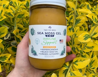 Organic 5 in 1 Sea Moss Gel - Pure & Handcrafted