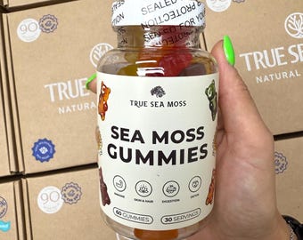 Sea Moss Original Gummies - HandMade Sea Moss Gummies