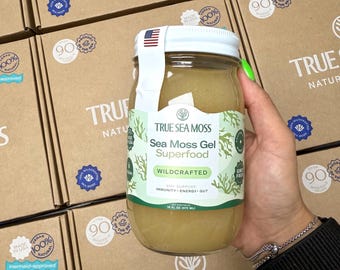 Wildcrafted Sea Moss Gel - HandMade Sea Moss Gel