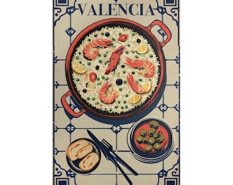 Rompecabezas de Valencia: hermoso rompecabezas de 1000 piezas de Valencia, España, perfecto para una noche de juegos en familia e ideas de regalo para amantes de los rompecabezas