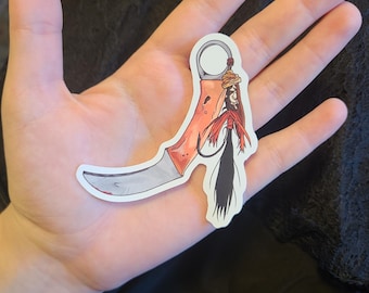 Hook and Knife | Hannigram Sticker