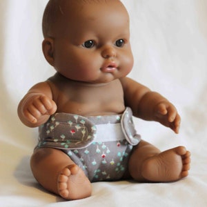 Chubby Baby Doll Diaper Sewing Pattern image 2