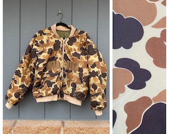 Vintage 90's Columbia Delta Marsh 1995 Men's L Camouflage Hunting