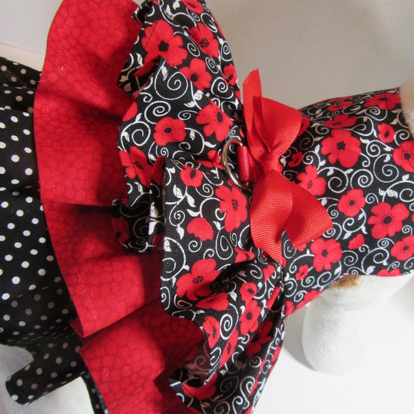 Red Poppy Dress/Harness