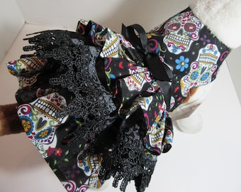 Sugar Skulls Small Dog Dress