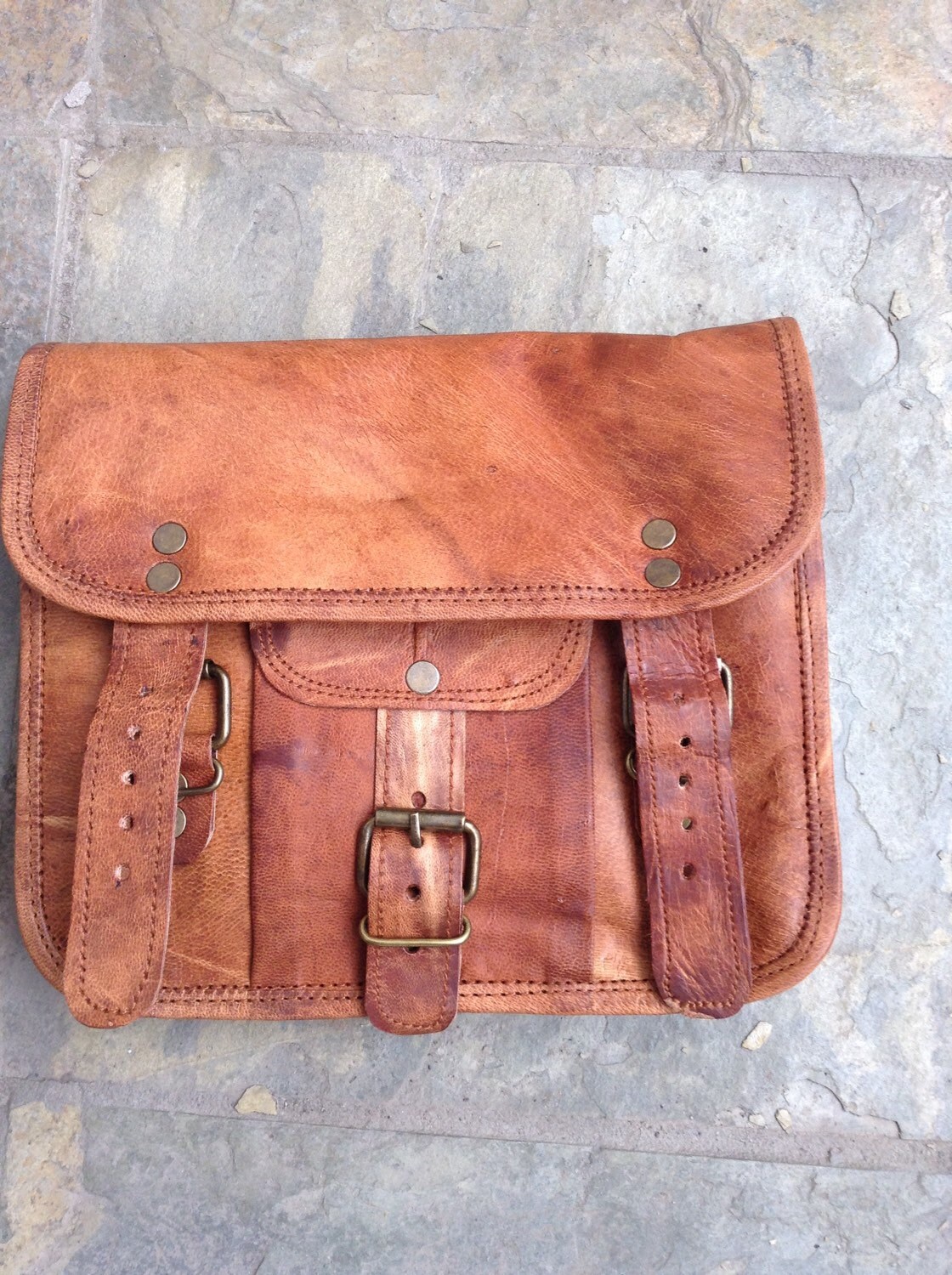 9 leather handmade satchel Etsy
