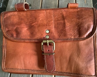 Bike Bag, All leather, Retro, Stylish, can be personalized