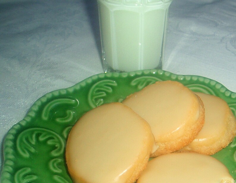 4 Dozen Maple Shortbread Cookies W/ Real Maple Syrup Glaze Etsy