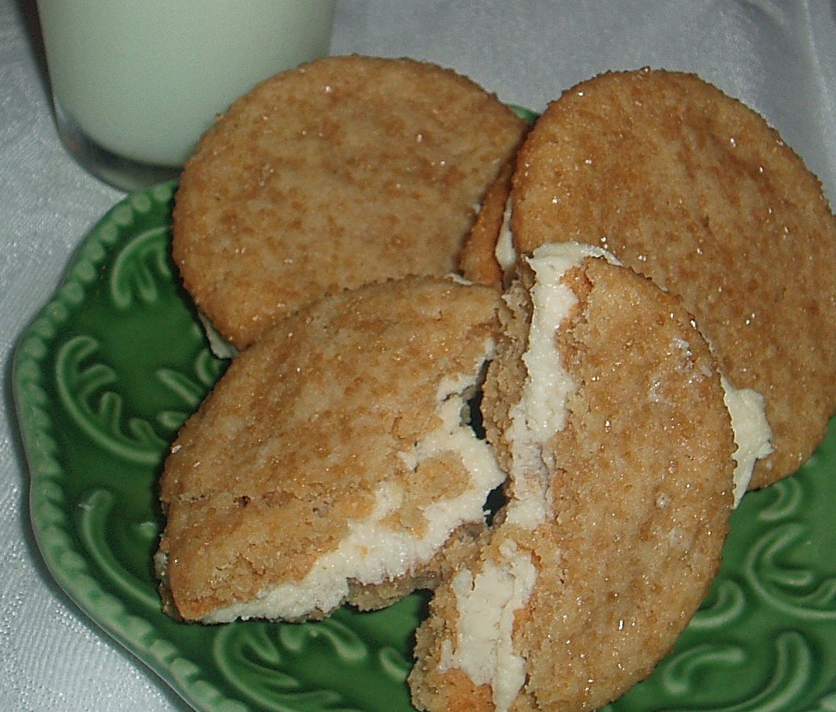 12 Maple Cookie Sandwiches w/Maple Syrup Butter Cream Etsy